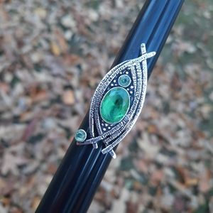 Peridot Evil Eye Ring  (8)